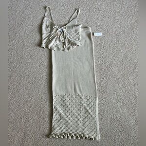 Olive + Oak Crochet Two-Piece Set